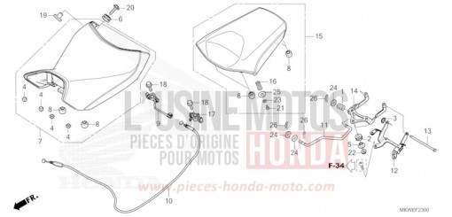 SIEGE NC750XAS de 2025